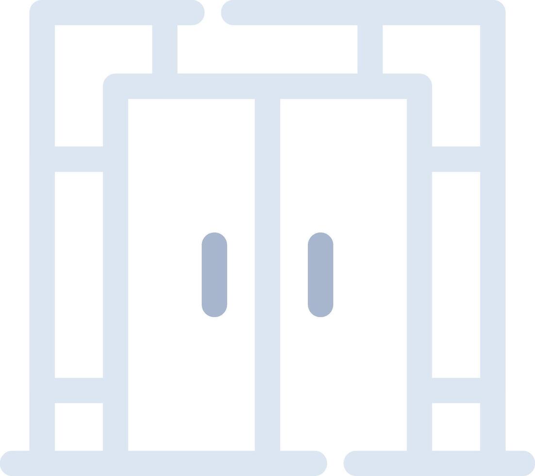 Door Creative Icon Design vector