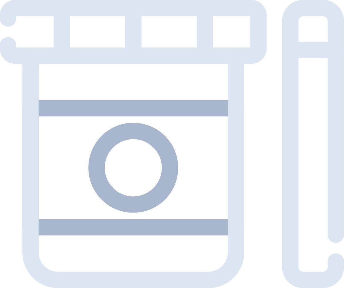 Urine Test Creative Icon Design vector