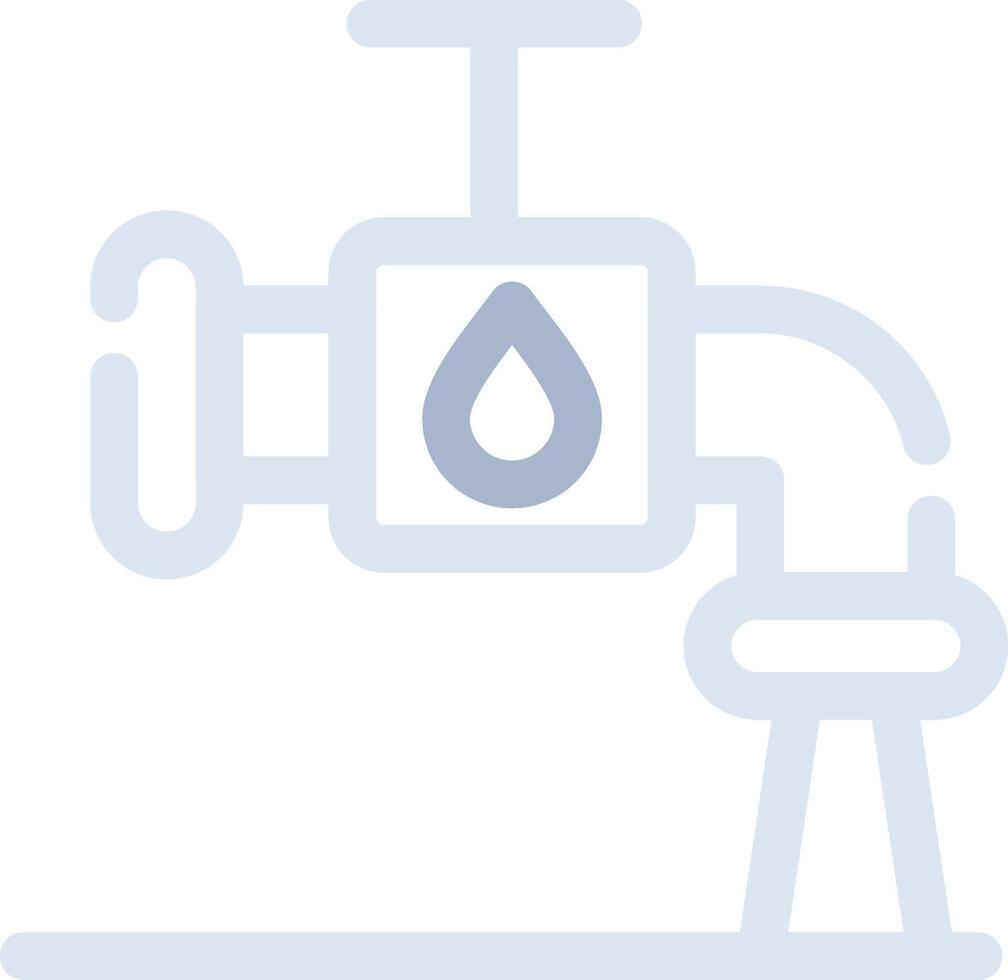 Water Tap Creative Icon Design vector