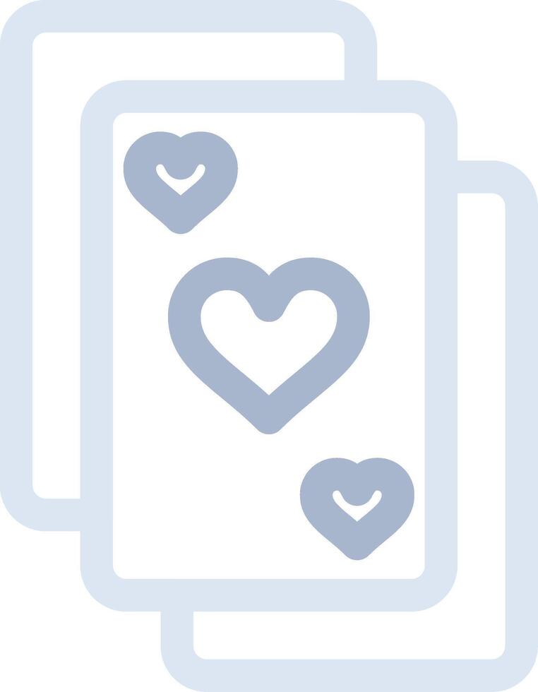 Playing Cards Creative Icon Design vector