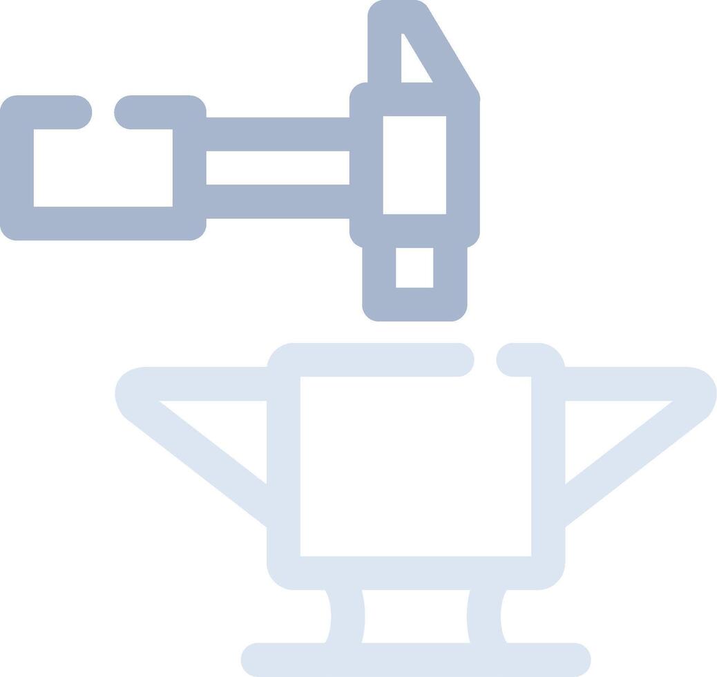 Anvil Creative Icon Design vector