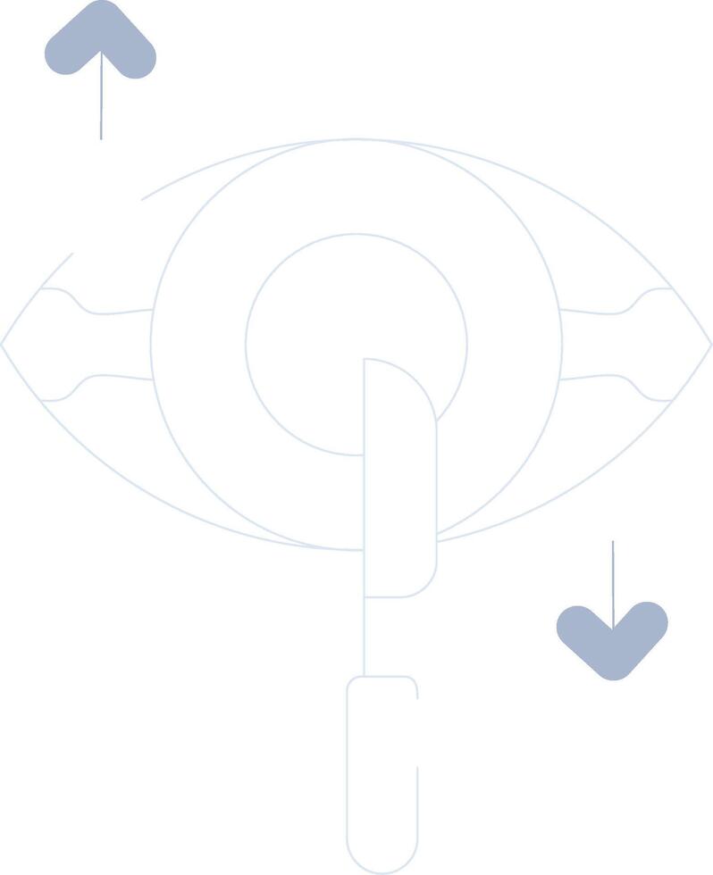 Eye Surgery Creative Icon Design vector