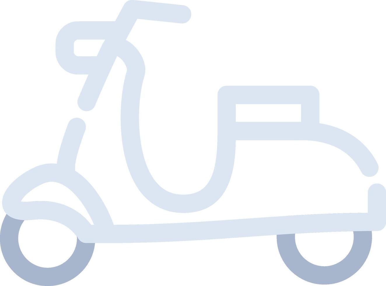 diseño de icono creativo de scooter vector