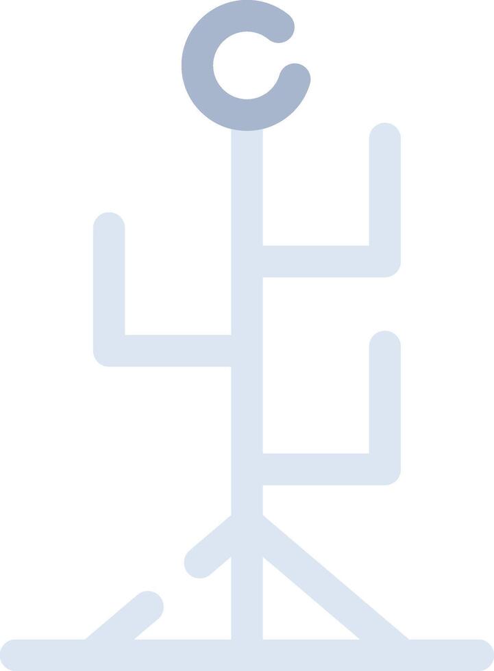 Clothes Stand Creative Icon Design vector