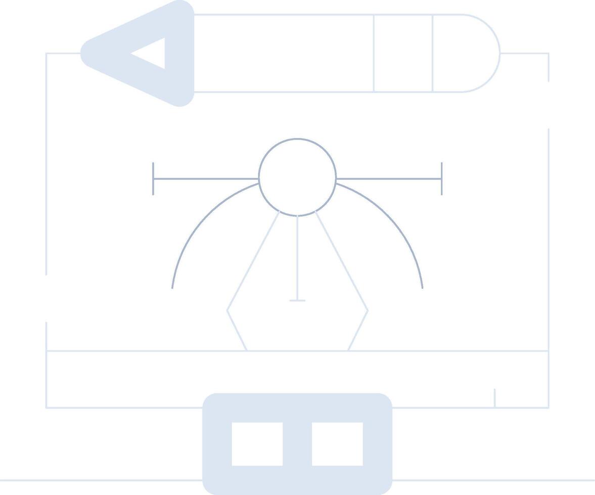 Digital Art Creative Icon Design vector