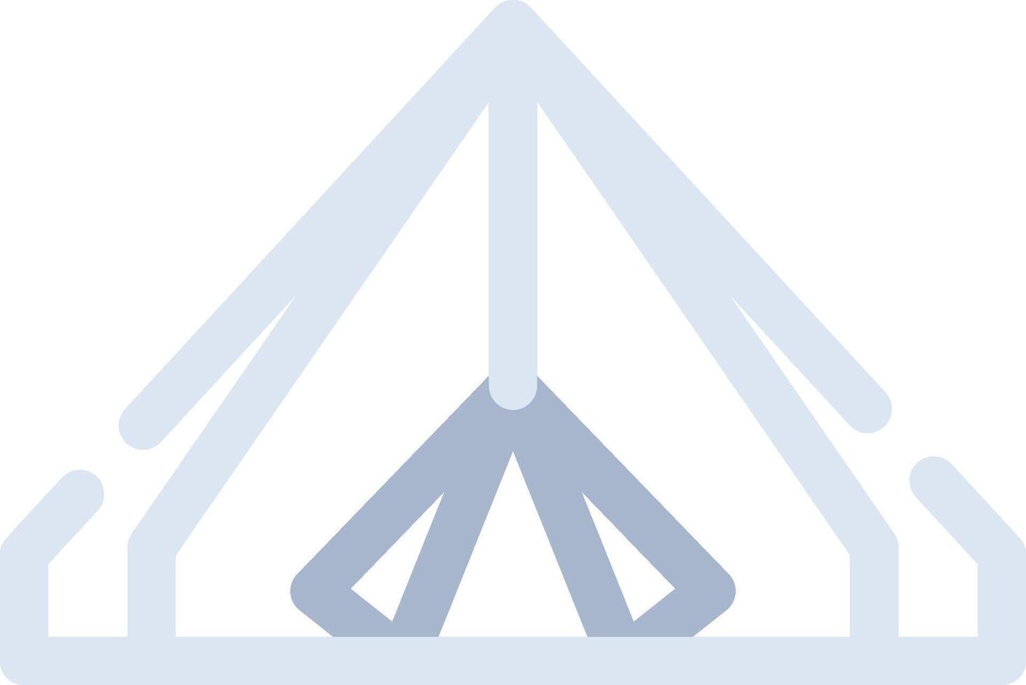 Camping Creative Icon Design vector
