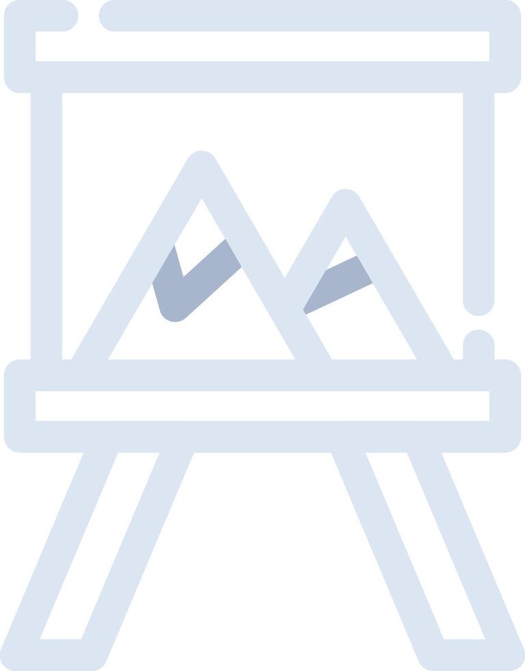 Canvas Creative Icon Design vector
