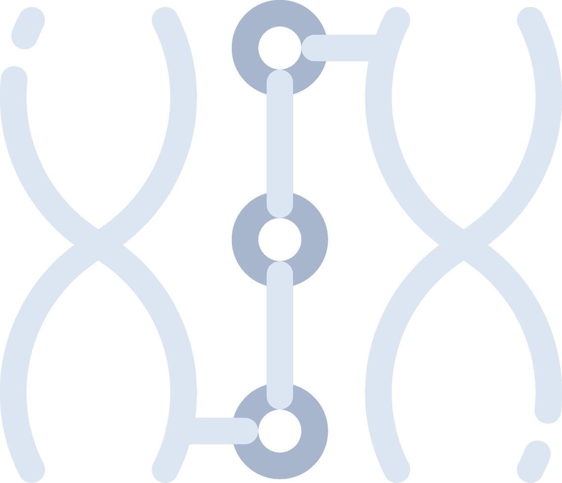 Cloning Creative Icon Design vector