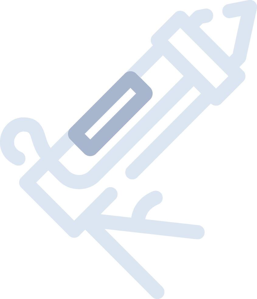 Caulk Gun Creative Icon Design vector