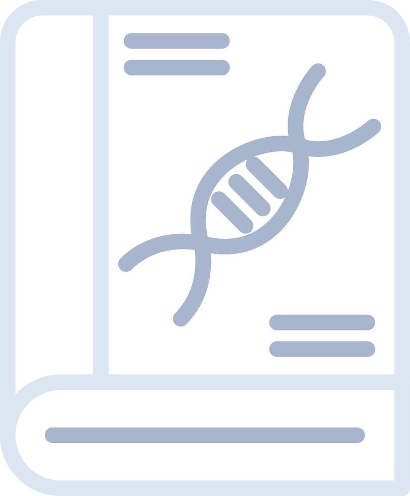 Bio Book Creative Icon Design vector