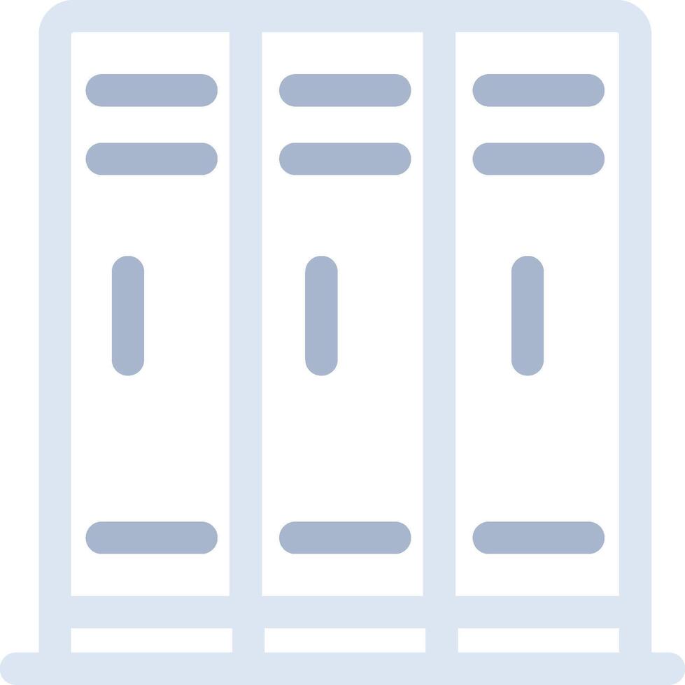 Lockers Creative Icon Design vector