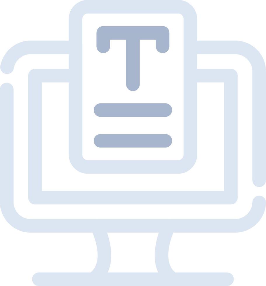 Line Two Color Design vector