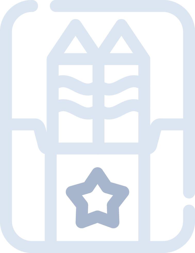 Line Two Color Design vector