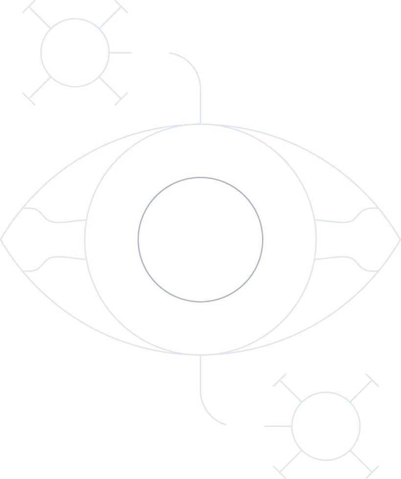 Eye Disease Creative Icon Design vector
