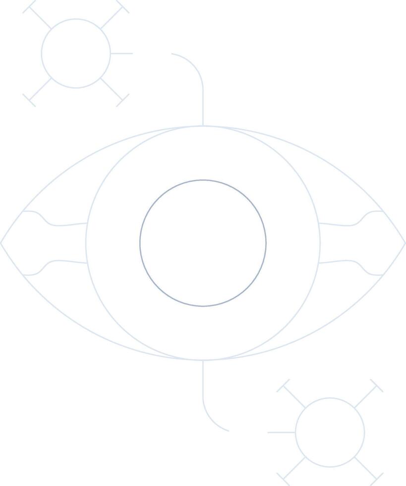 Eye Disease Creative Icon Design vector