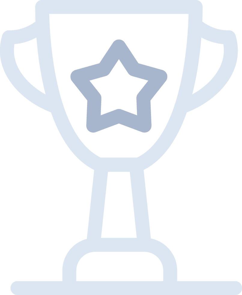 Trophy Creative Icon Design vector