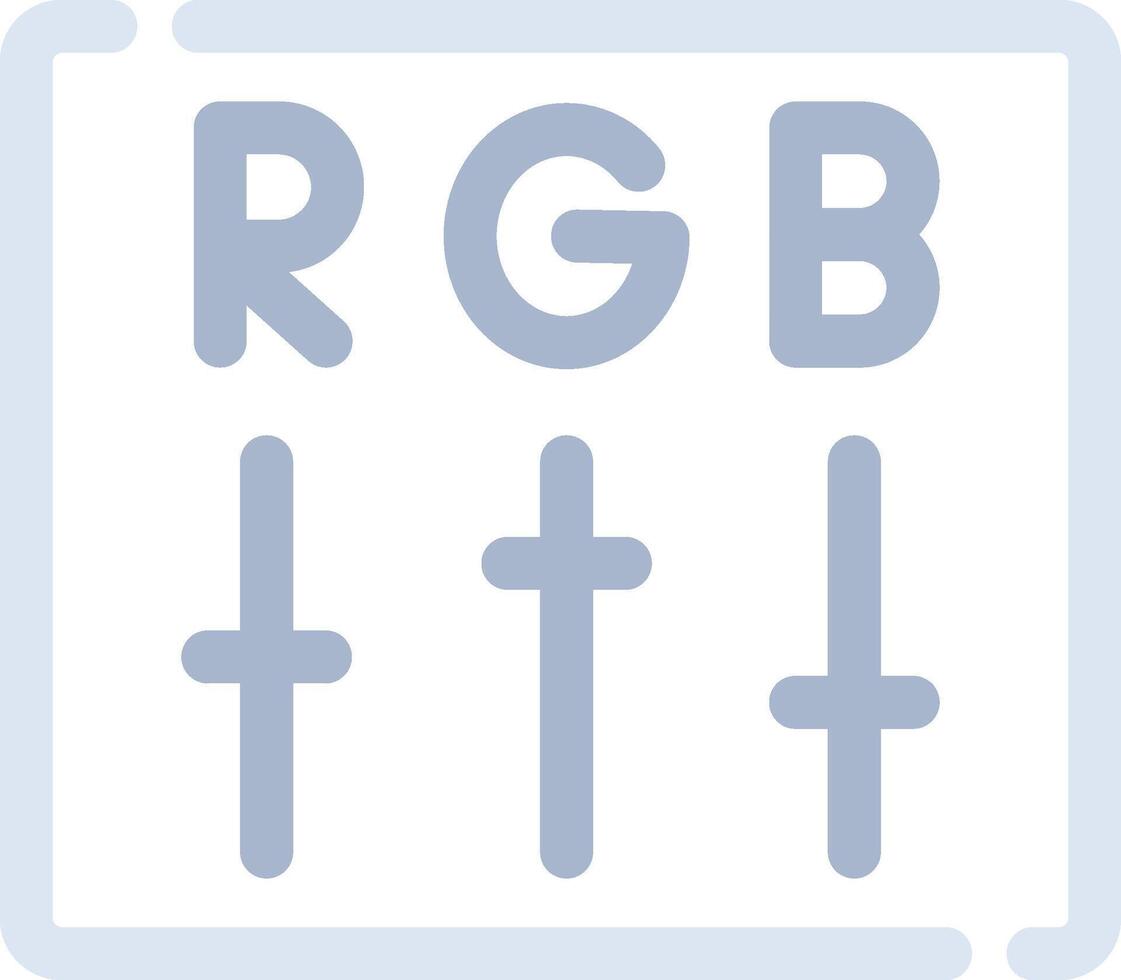 Rgb Creative Icon Design vector