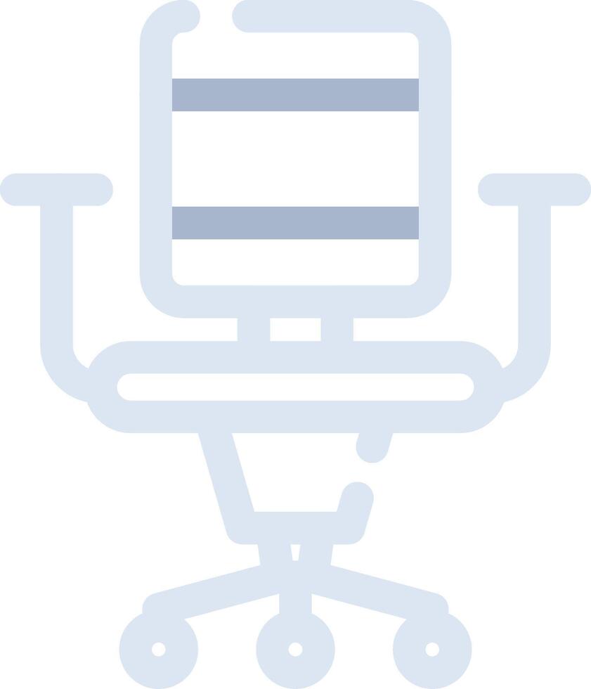 Office Chair Creative Icon Design vector