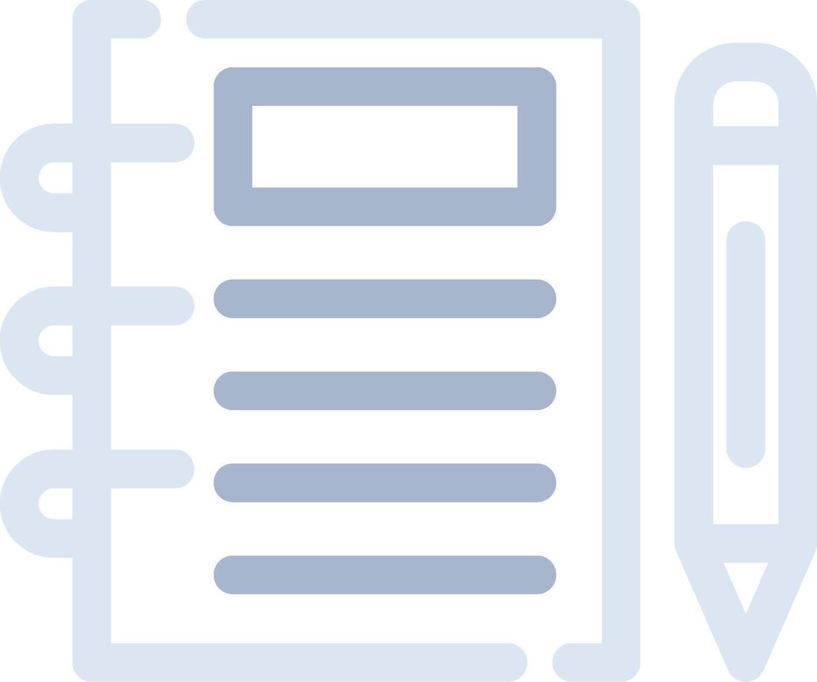 Notebook Creative Icon Design vector