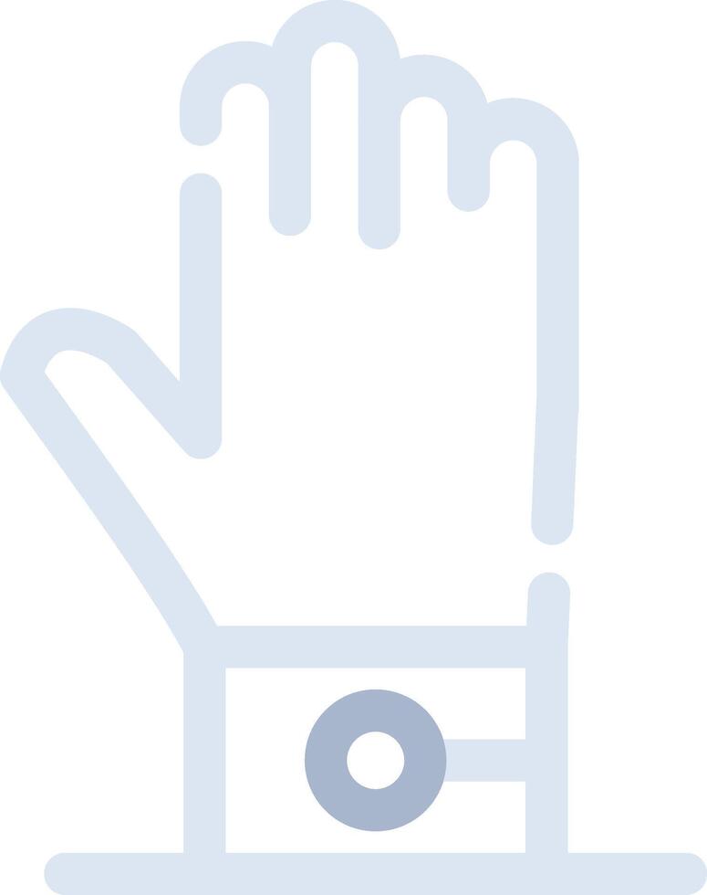 Glove Creative Icon Design vector