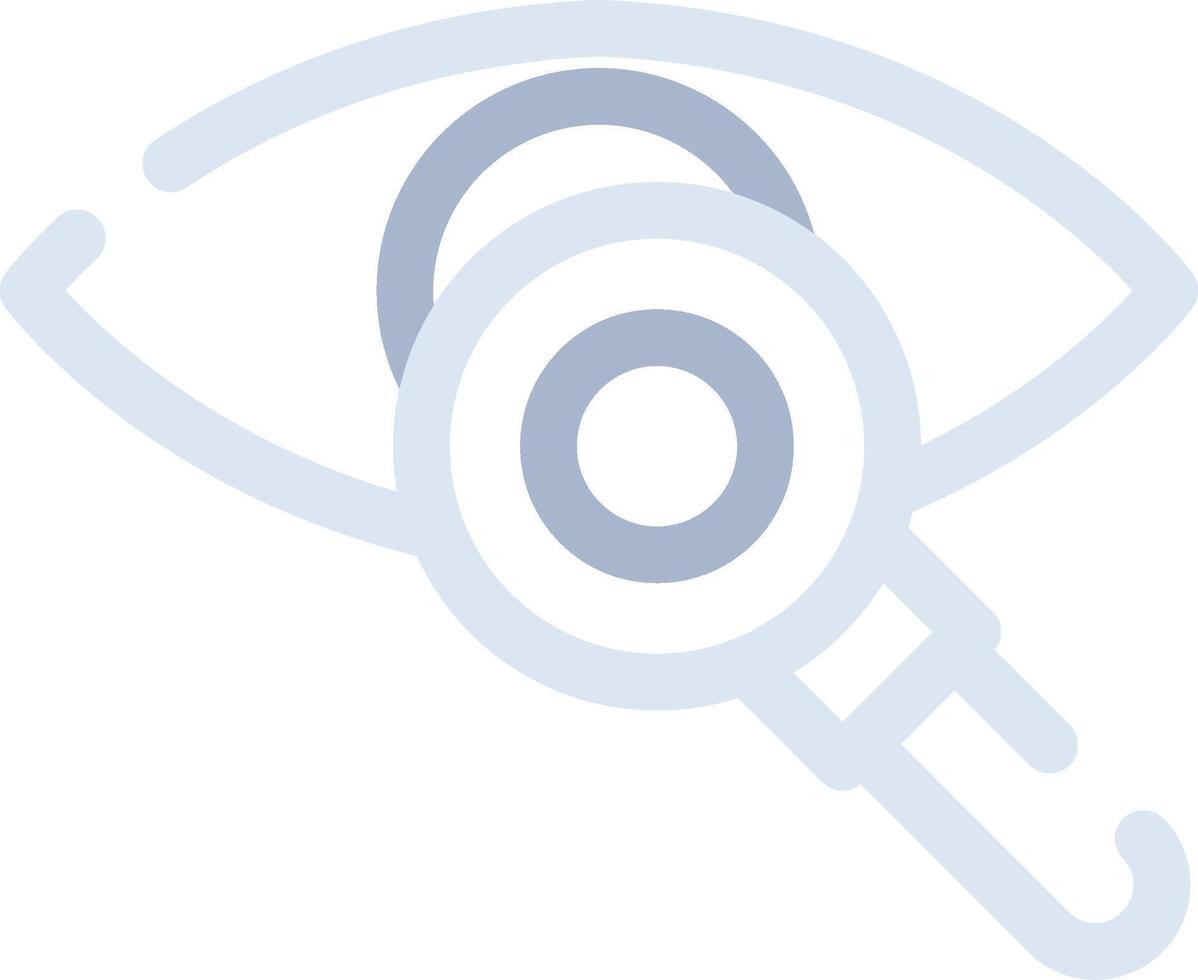 Eye Test Creative Icon Design vector