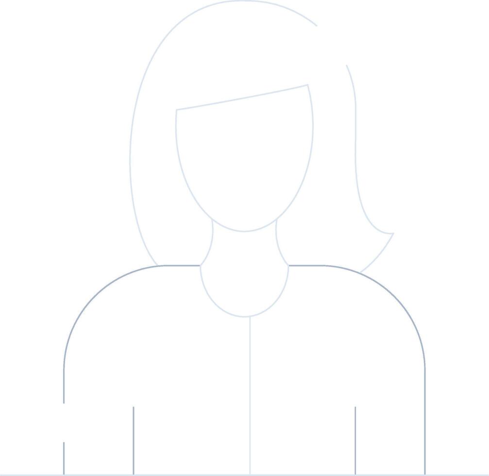 Customer Female Creative Icon Design vector