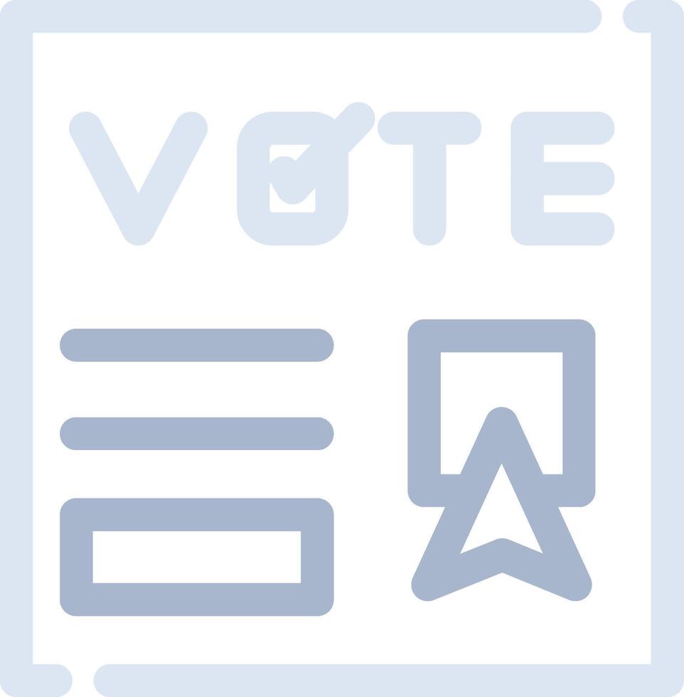 Vote Creative Icon Design vector