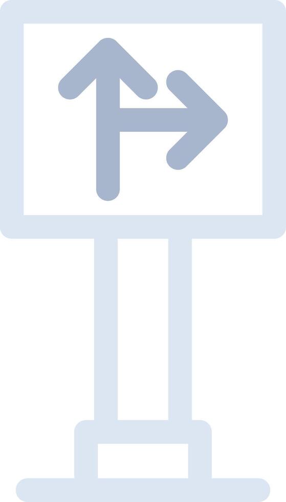 Traffic Sign Creative Icon Design vector