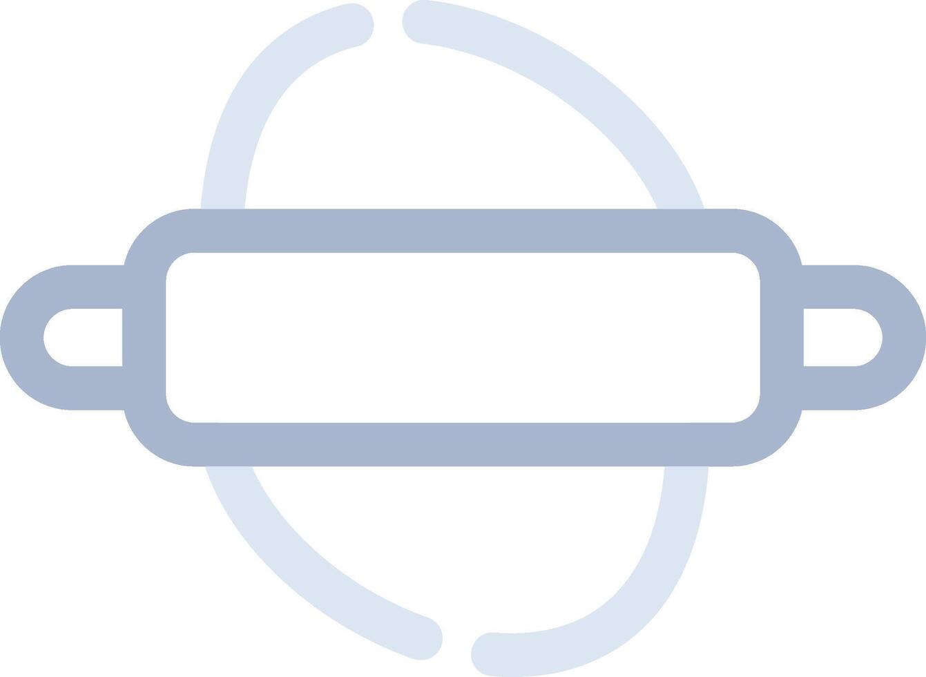 Rolling Pin Creative Icon Design vector