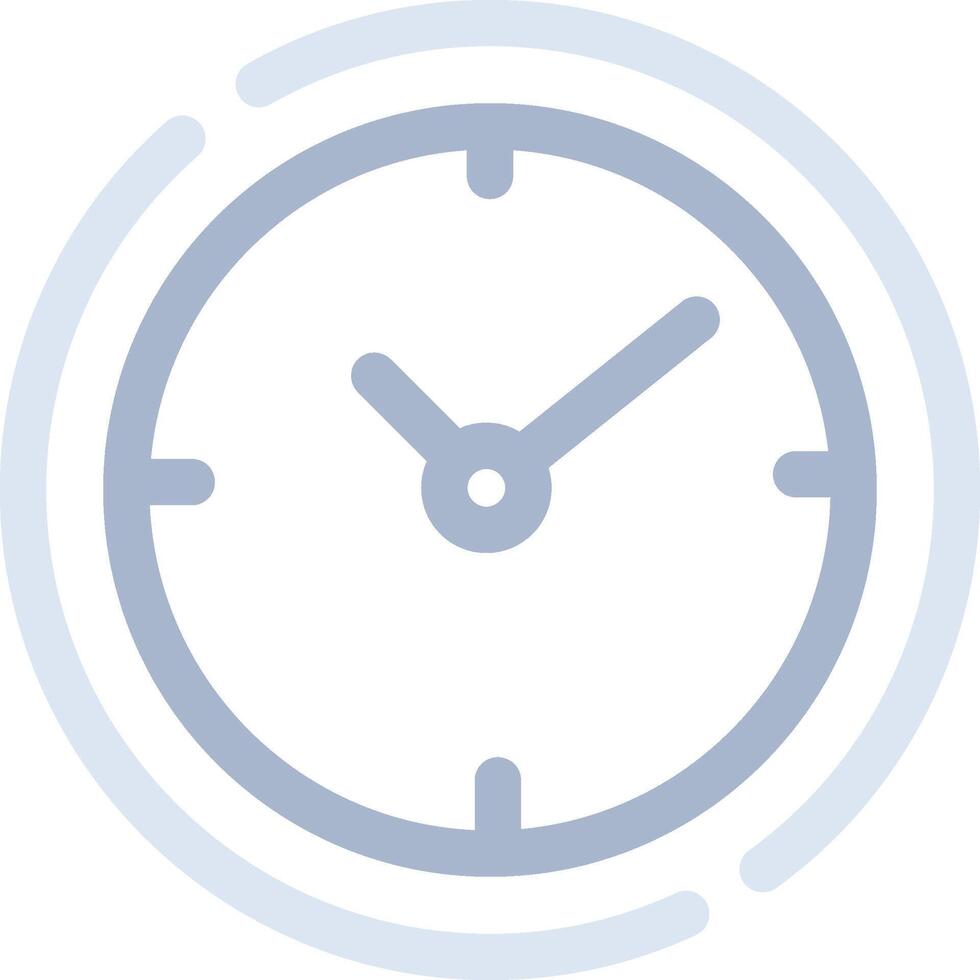 Clock Creative Icon Design vector