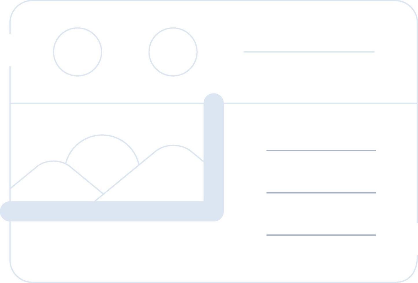 Blog Creative Icon Design vector