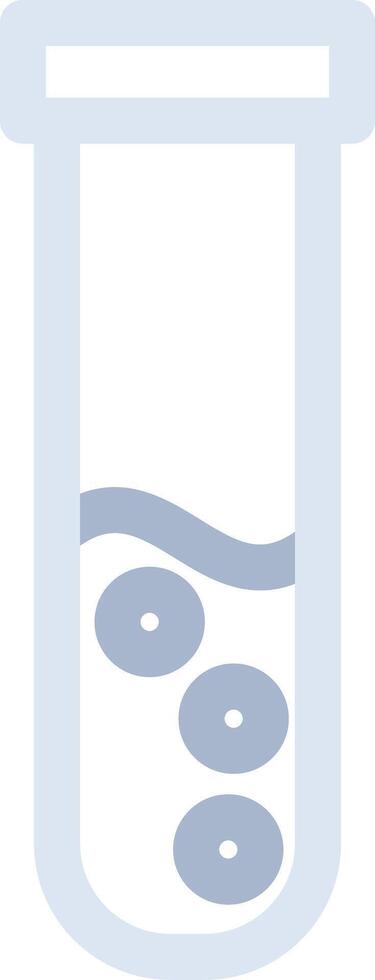 Test Tube Creative Icon Design vector