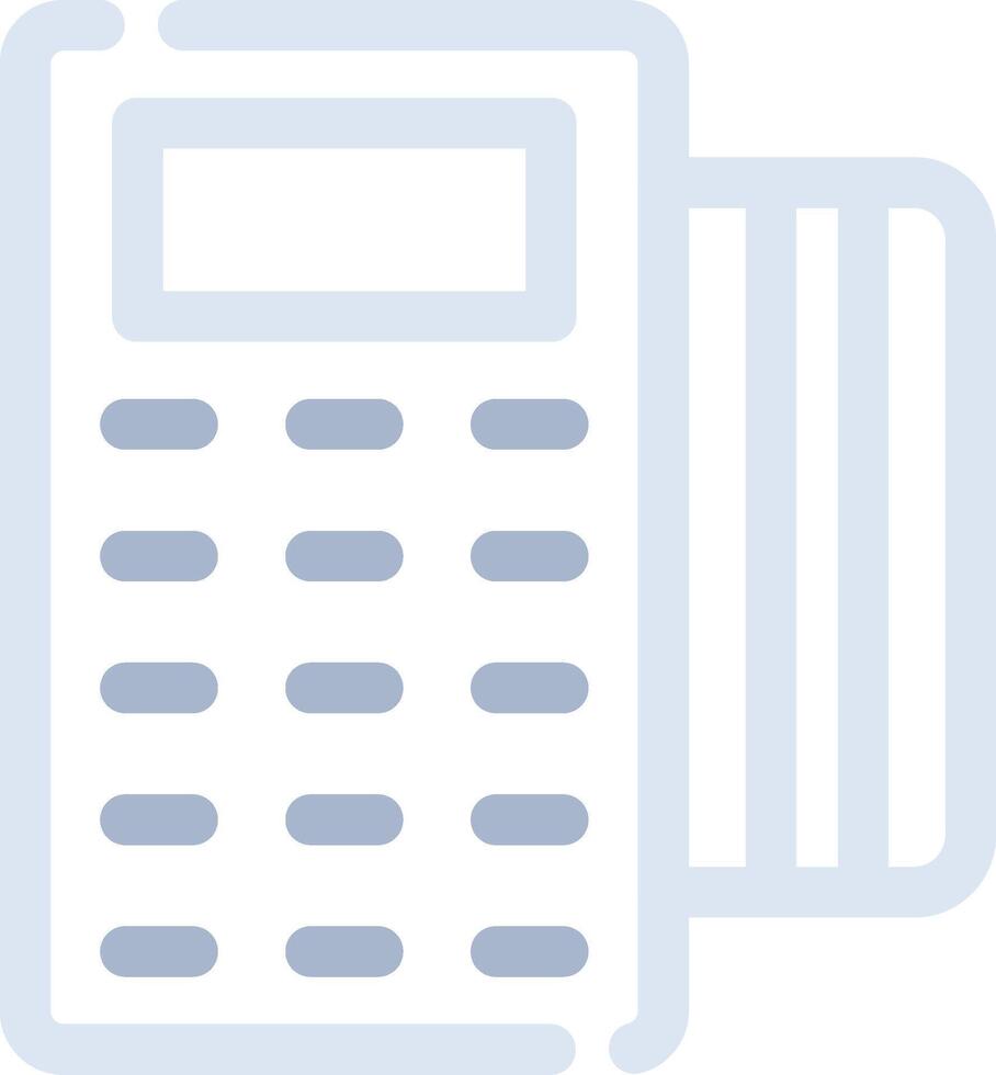 Pos Terminal Creative Icon Design vector