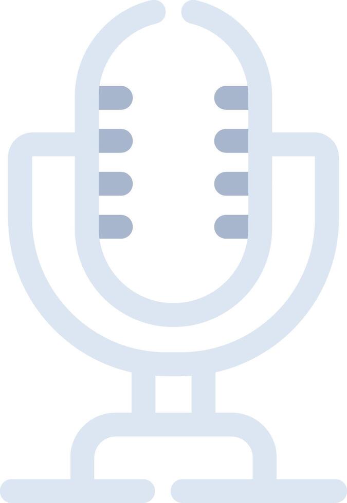 Microphone Creative Icon Design vector