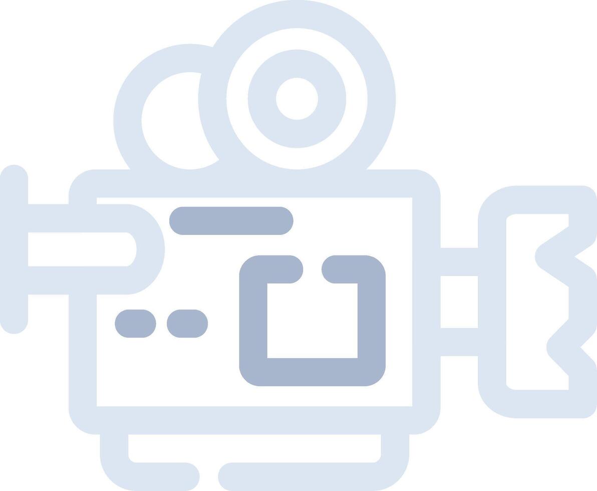 Video Camera Creative Icon Design vector