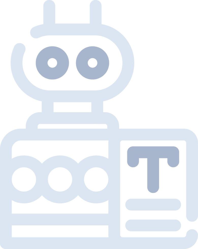 Bots Copywriting Creative Icon Design vector