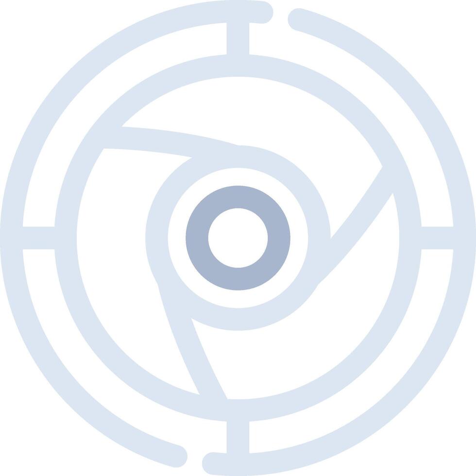 Shutter Creative Icon Design vector
