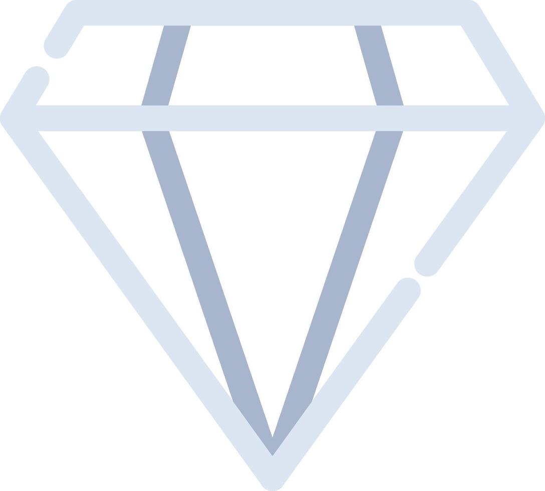 diseño de icono creativo de diamante vector