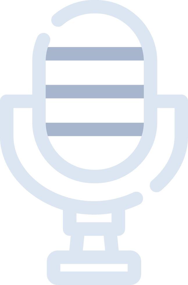 Microphone Creative Icon Design vector
