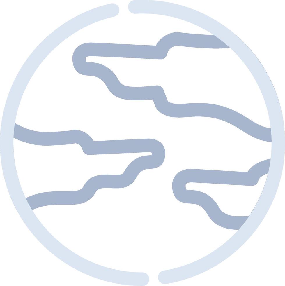 Mars Creative Icon Design vector