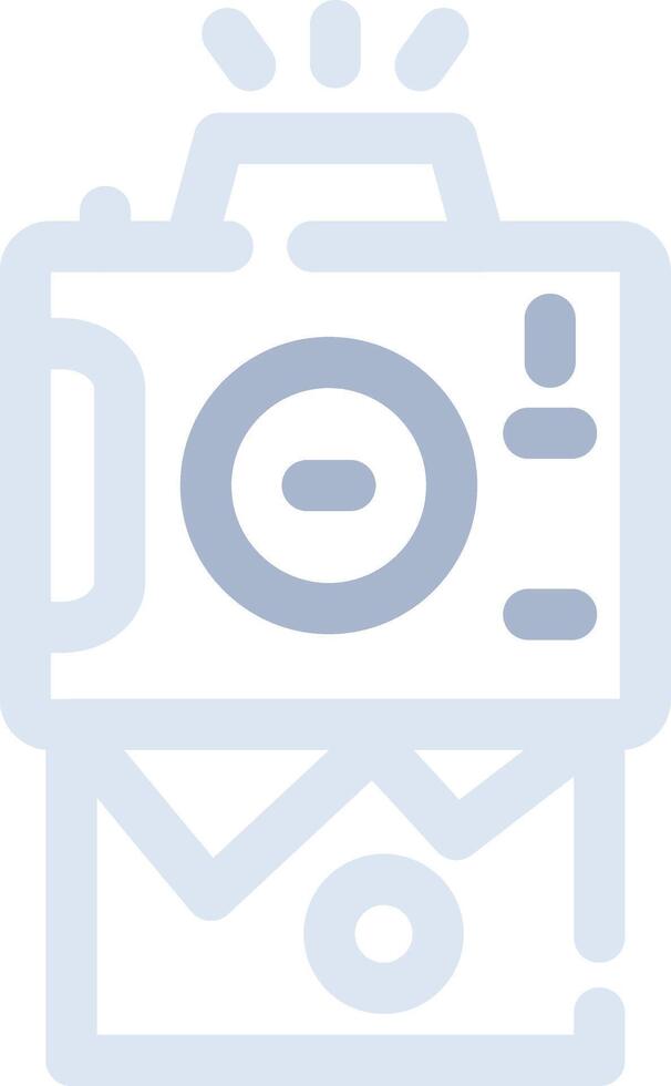 Instant Camera Creative Icon Design vector