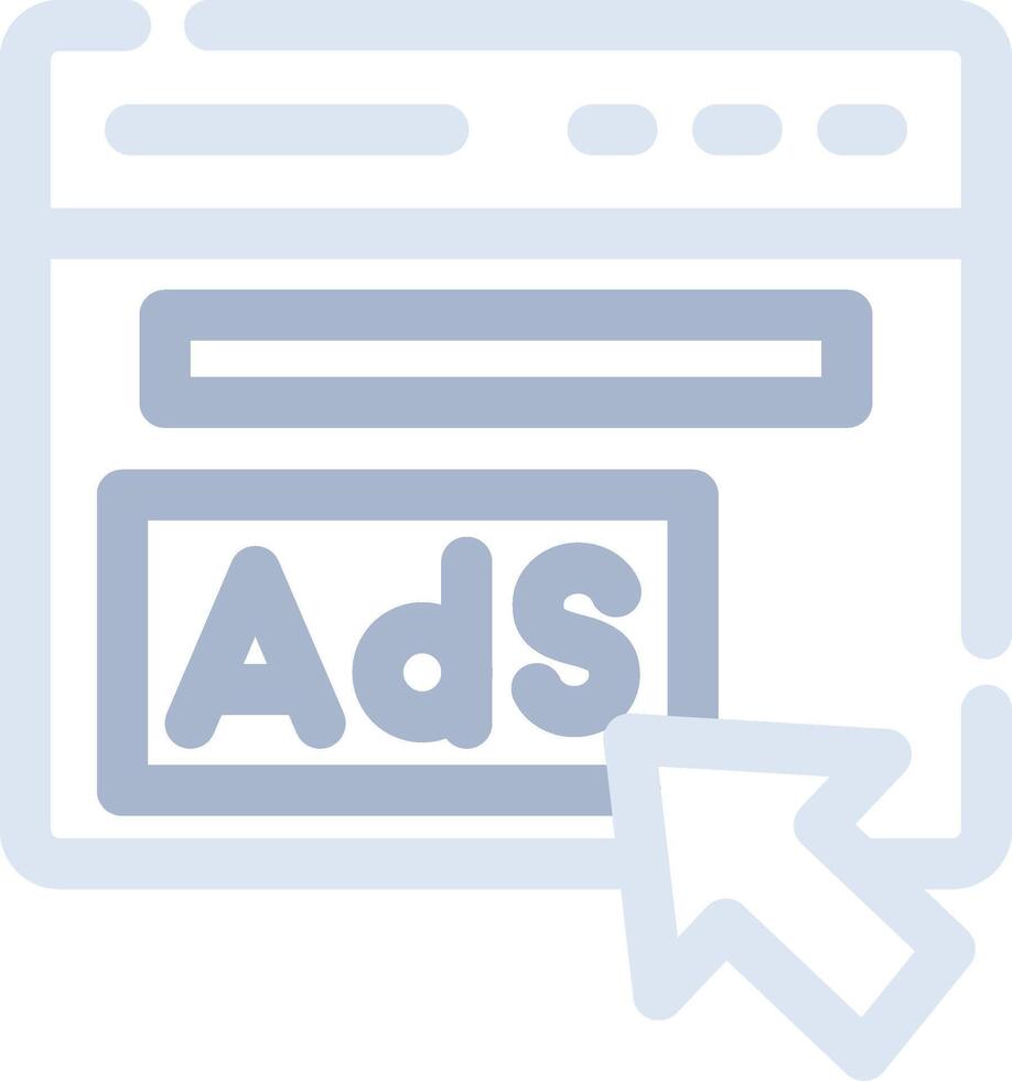 Advertising Creative Icon Design vector