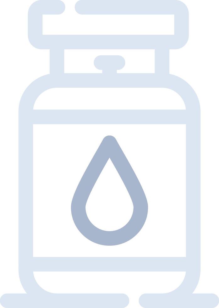 Gas Cylinder Creative Icon Design vector