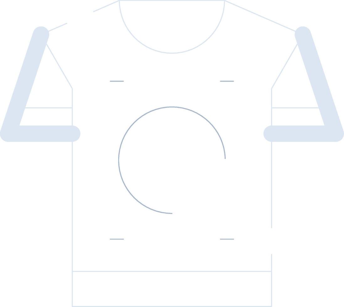 Tshirt Creative Icon Design vector