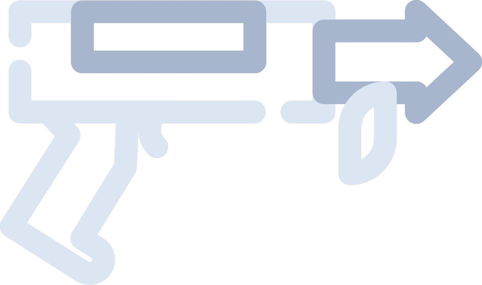 Speargun Creative Icon Design vector
