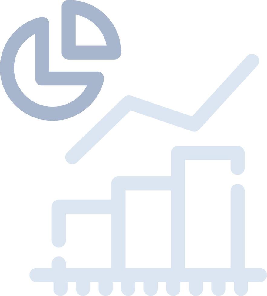 Statistical Analysis Creative Icon Design vector