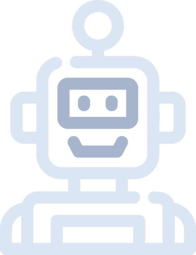 diseño de icono creativo bot vector