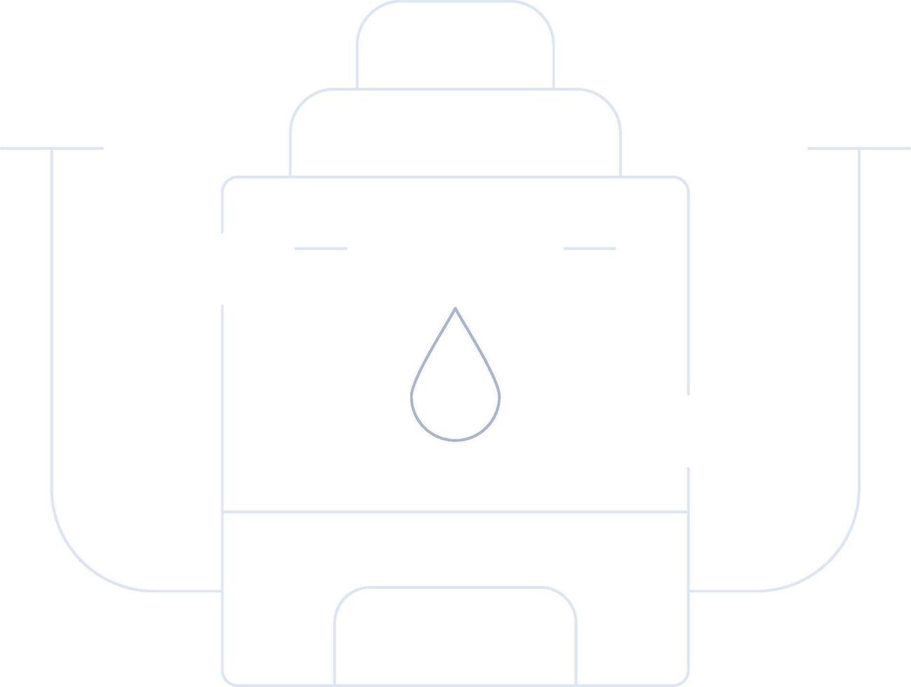 diseño de icono creativo de caldera de agua vector