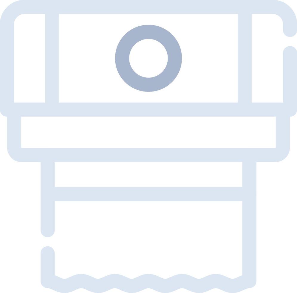 Paper Towel Creative Icon Design vector