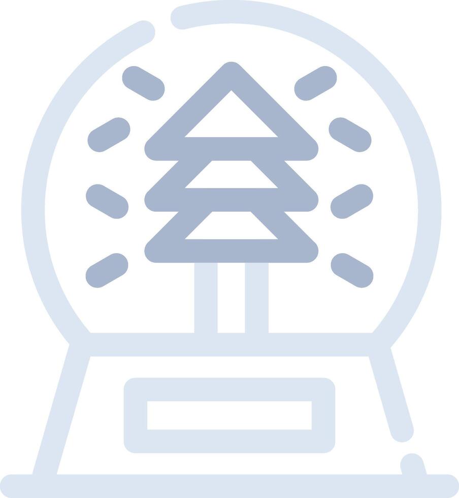 diseño de icono creativo de bola de nieve vector